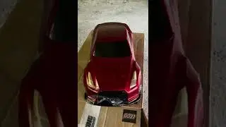 How to make an RC Body Shell (Tamiya Sumo GTR)