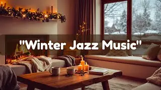 Warm Fireplace Jazz ❄️ Cozy Caf&eacute; Winter Ambience for Relaxing Work & Reading