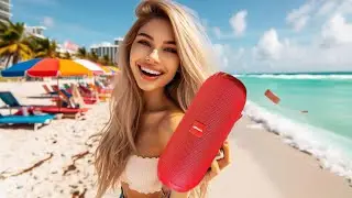 Обзор акустической системы Boom Speaker за 7 долларов из магазина Dollar Tree | Качество глубоких...