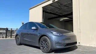 Tesla Model Y Tinted With 3M Ceramic Tint. (OC TINT SOLUTIONS)
