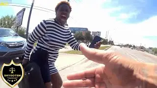 Delusional Woman Meets No Nonsense Cop