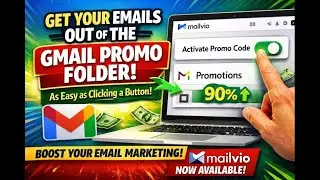 Gmail Promo Code - Get your emails out of the Gmail Promo folder, as easy as clicking a button
