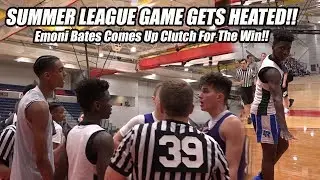 Unknown Hooper GOES AT IT With #1 Player In The Country!! Summer League Game GETS HEATED!!