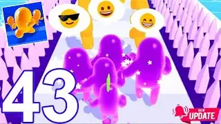 Join Blob Clash 3D Part 43 Level 470 - 480 New Update - Gameplay (android, iOS)