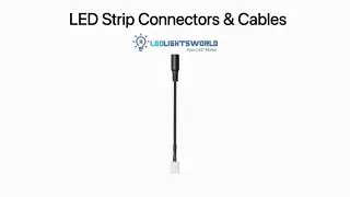 10mm 2-Pin Solderless LED Strip Connectors &ndash; Quick Wiring Demo (10-Pack)