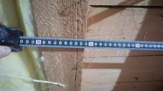 Izolație mansardă cu vată minerală de sticlă isover pasul 1