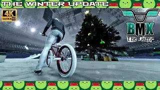 BMX The Game Christmas Winter Update New Park, Physics, Cosmetics PC Ultrawide Early Access PS4 Xbox