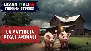 Learn Italian Through Stories | La Fattoria degli Animali (Animal farm) | Intermediate Level