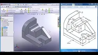 Tutorial SOLIDWORKS 3 pi&egrave;ce m&eacute;canique الدراجة المغربية