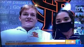 SLP High School Students on KARE-11 Sunrise
