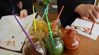 Bluebell Family Kitchen Sensory Play Series Episode 4: Spice Paint
