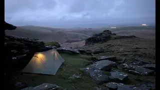 Windy Solo Wild Camp on Black Tor, Dartmoor