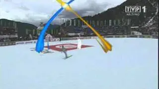 PŚ w Planicy 18.03.2011 - Kamil Stoch, I seria - 206,5 m