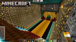 Underground King palace in Minecraft 🤯 || #minecraft