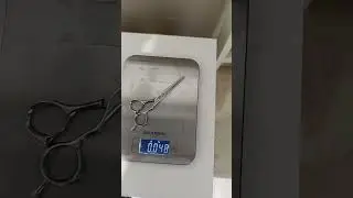 Какой вес у японских парикмахерских ножниц
