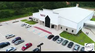 Aerial video Tour of Maco Construction Sites