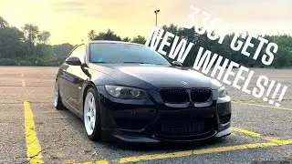 WE ARE BACK!! E92 335I GETS NEW AP6 WHEELS!