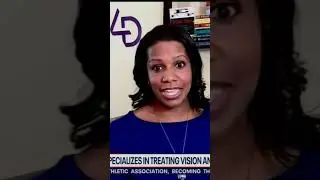 Dr. Juanita Collier, MS, OD, FCOVD discusses Behavioral Optometry. #4dvisiongym #fox5ny