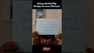 Raising a Confident Boy:Strategies for success (Final Part)