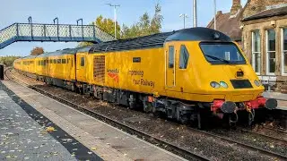 Train spotting at Mexborough including Network rail HST 19 + 21 October