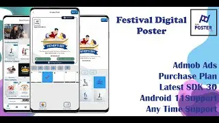 Festival post App clone code Or brandspot 365 App clone code android app