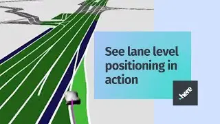 A new era of lane level positioning: HERE HD GNSS Positioning demo