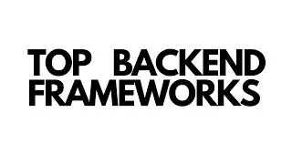 TOP BACKEND FRAMEWORKS | #python #javascript #ruby #programming   #TechnoSec