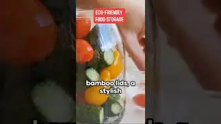 The Art of Eco-Friendly Food Storage: Kitchen Gadgets Revolution #ecofriendly #greenliving #shorts