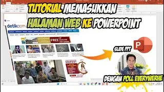 Cara Menampilkan  Halaman Web Ke dalam Slide Powerpoint