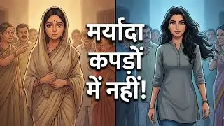 औरत की मर्यादा क्या है?🙄 | दिल छू लेने वाली कहानी #HindiStory#SocialMessage#WomenEmpowerment