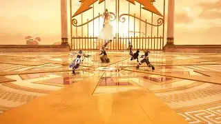 [KH3 Mod Battles] Luxord, Sora , Ventus and Aqua vs Terra Xehanort