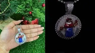 King Of Bling's Sterling Silver White 