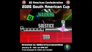 GDWT | GD South American Cup | Warning | 🇦🇷 🇧🇷 🇨🇱 🇺🇾 🇨🇴 🇪🇨 🇵🇪 🇻🇪