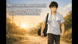 4000 Essential Japanese Words #14: Shōnen Manga Vocabulary &mdash; Dream, Training & Determination