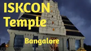 ISKCON TEMPLE- Rajajinagar Bangalore- Beautiful Views #iskcon #religioustemple #bangalore 