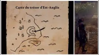 Assassin's Creed Valhalla - Carte Au Tr&eacute;sor d'Est-Anglie / Localisation & Solution