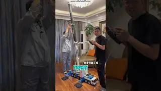 Мини-грузовик заставил папу запаниковать 😱