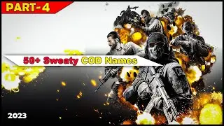 50+Sweaty COD Names |Sweaty Call Of Duty NAMES |50+ Sweaty COD username idea |COD Sweaty Name
