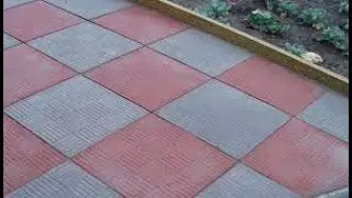 Тротуарная плитка своими руками