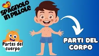 Le parti del corpo in spagnolo per bambini -  #spagnolo #edutainment #cartoonvideo #spanishlessons