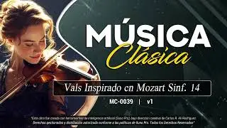 MÚSICA CLÁSICA | Vals inspirado en Mozart - Sinfonía 14 | MC-0039 v1 | Carlos Ali
