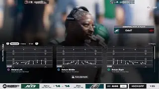 96 YARDS KICK RETURN #madden26 #allmadden #ranked #comp #gameplay #eagles #nfl