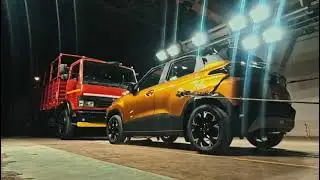 New Tata Punch Facelift Crash Test 2026 5 Star rating #tata #Punch 