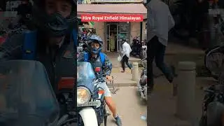 Rent Royal Enfield Himalayan In Delhi