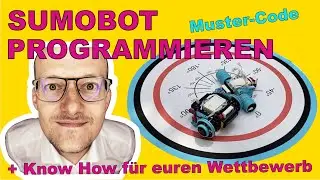 Sumobot programmieren - How to program a sumobot + Bewertunsschema f&uuml;r SumoBotBattles LegoSpikePrime