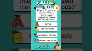 Which Condition Causes Irregular Periods? | PCOS Awareness | HFC Quiz Time 🎯