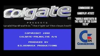 Harald Hardtooth : The Fight Of The Clean Teeth (Commodore 64 / Gameplay #2022)