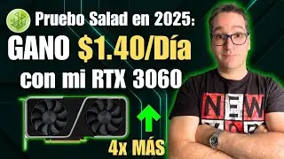 Is it worth mining with Salad in 2025? | My RTX 3060 earns $1.40/day 🥗
