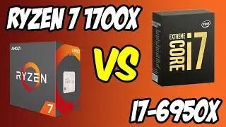 💥Ryzen 7 1700X vs i7-6950X 🔥Benchmarks + Gaming Test! 🎮 [4K]