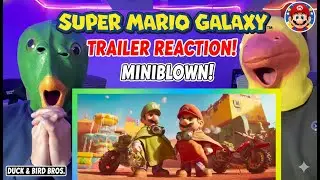 Super Mario Galaxy Movie Trailer Breakdown + Reaction 🛸🍄 | Viral Reaction